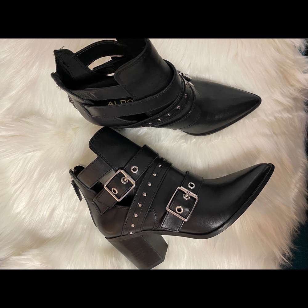 Black booties